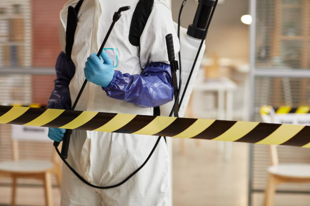 Professional Infectious Disease Decontamination technician working in Waterville, ME
